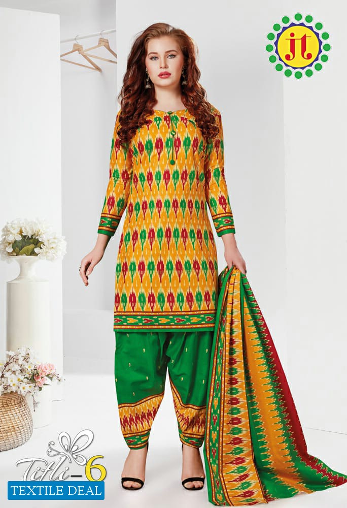 JT Titli Ikkat Special Vol-6 Online Shopping Dresses