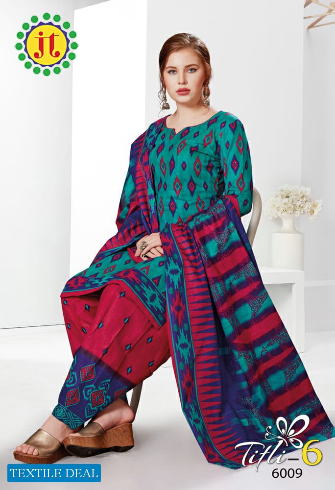 JT Titli Ikkat Special Vol-6 Online Shopping Dresses