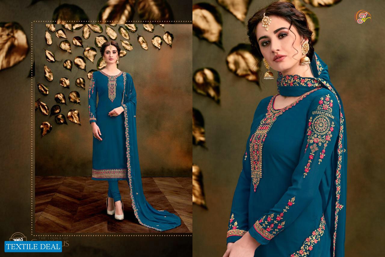 Jai Vasudev Hanshika Wholesale Straight Long Salwar kameez