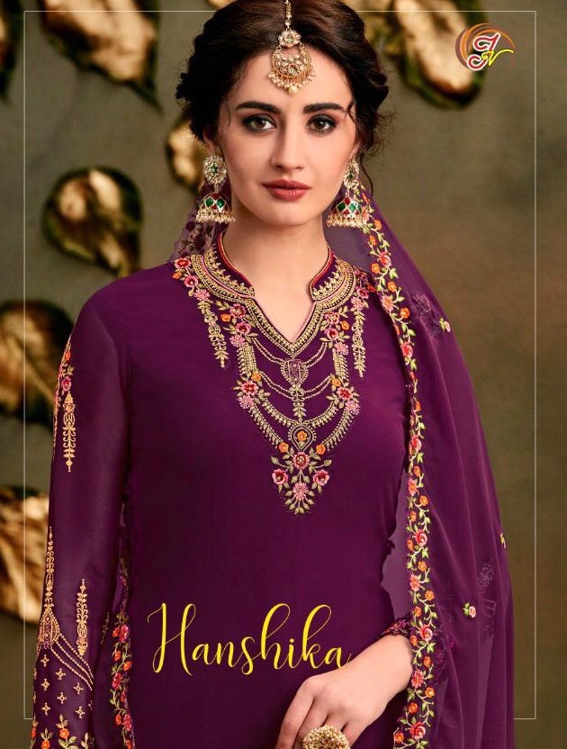 Jai Vasudev Hanshika Wholesale Straight Long Salwar kameez