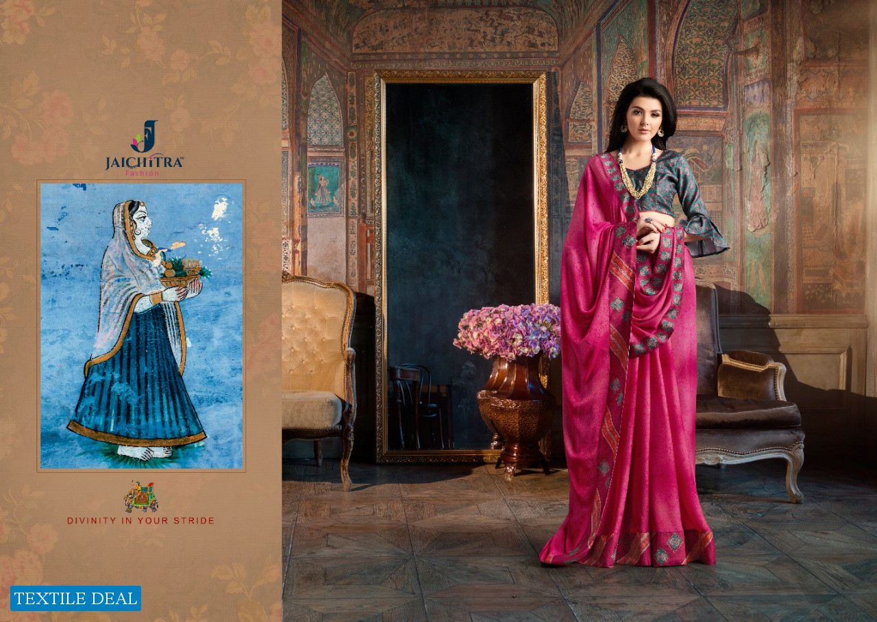 Jaichitra Reena Wholesale Fancy Indian Sarees