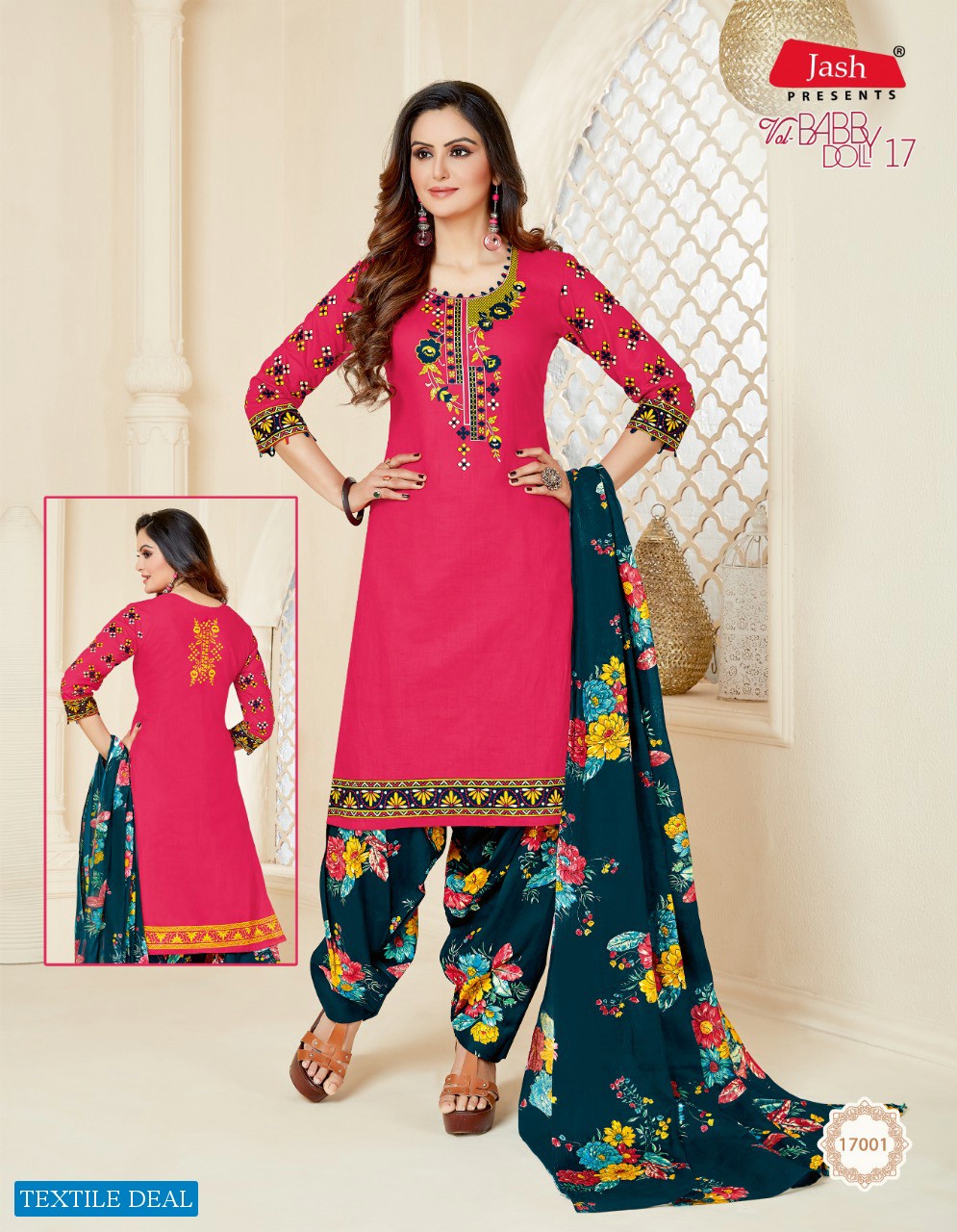 Jash Baby Doll Vol-17 Wholesale printed Dress Material