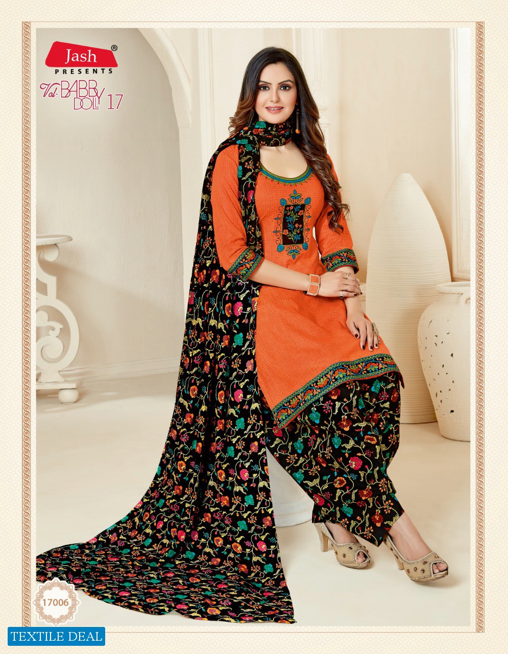 Jash Baby Doll Vol-17 Wholesale printed Dress Material