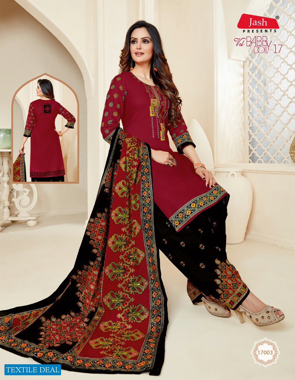 Jash Baby Doll Vol-17 Wholesale printed Dress Material