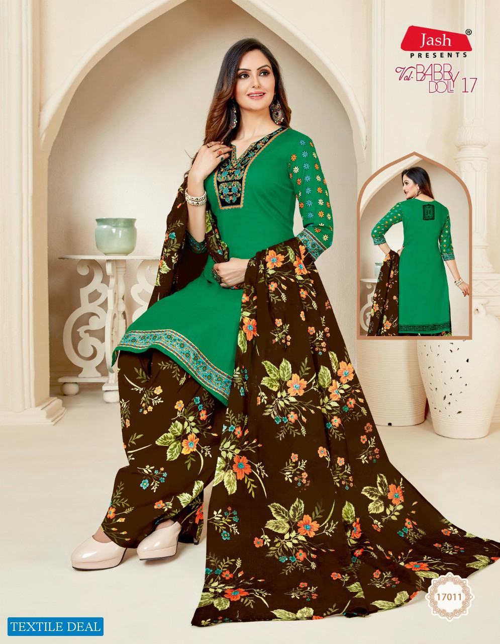 Jash Baby Doll Vol-17 Wholesale printed Dress Material