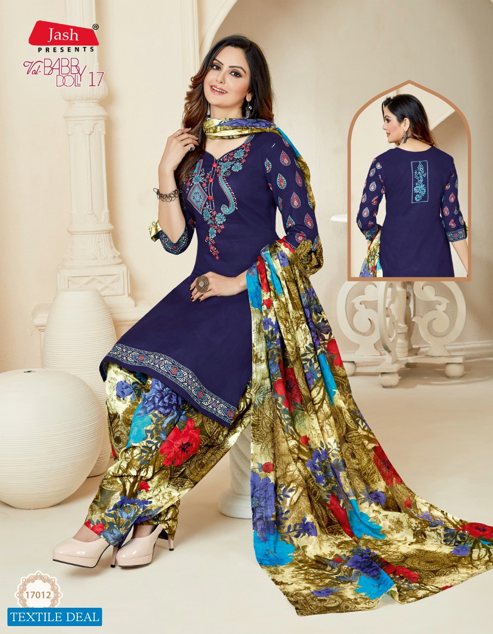 Jash Baby Doll Vol-17 Wholesale printed Dress Material