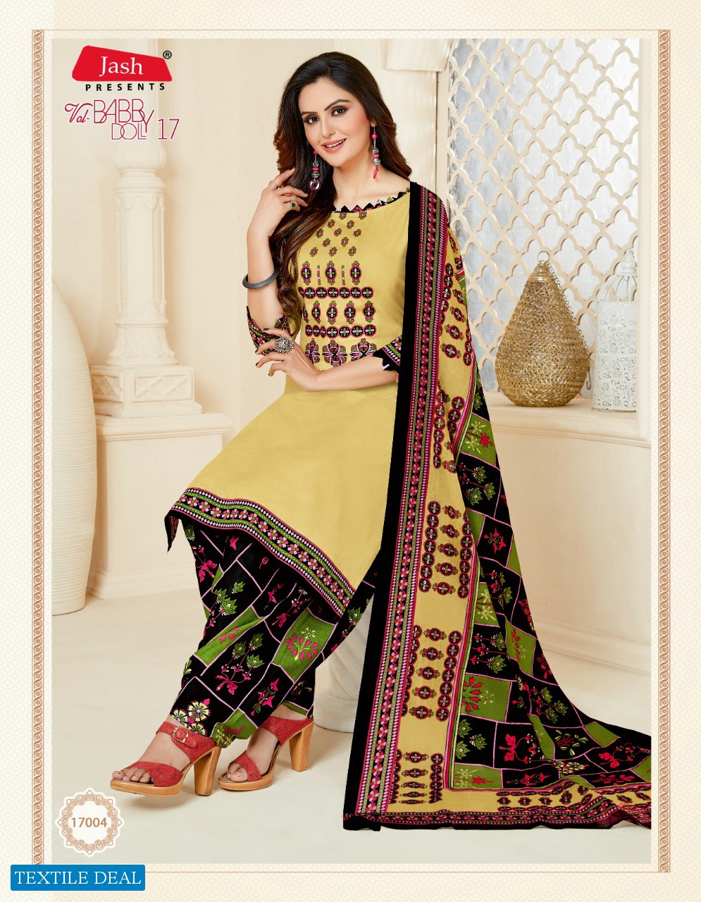 Jash Baby Doll Vol-17 Wholesale printed Dress Material