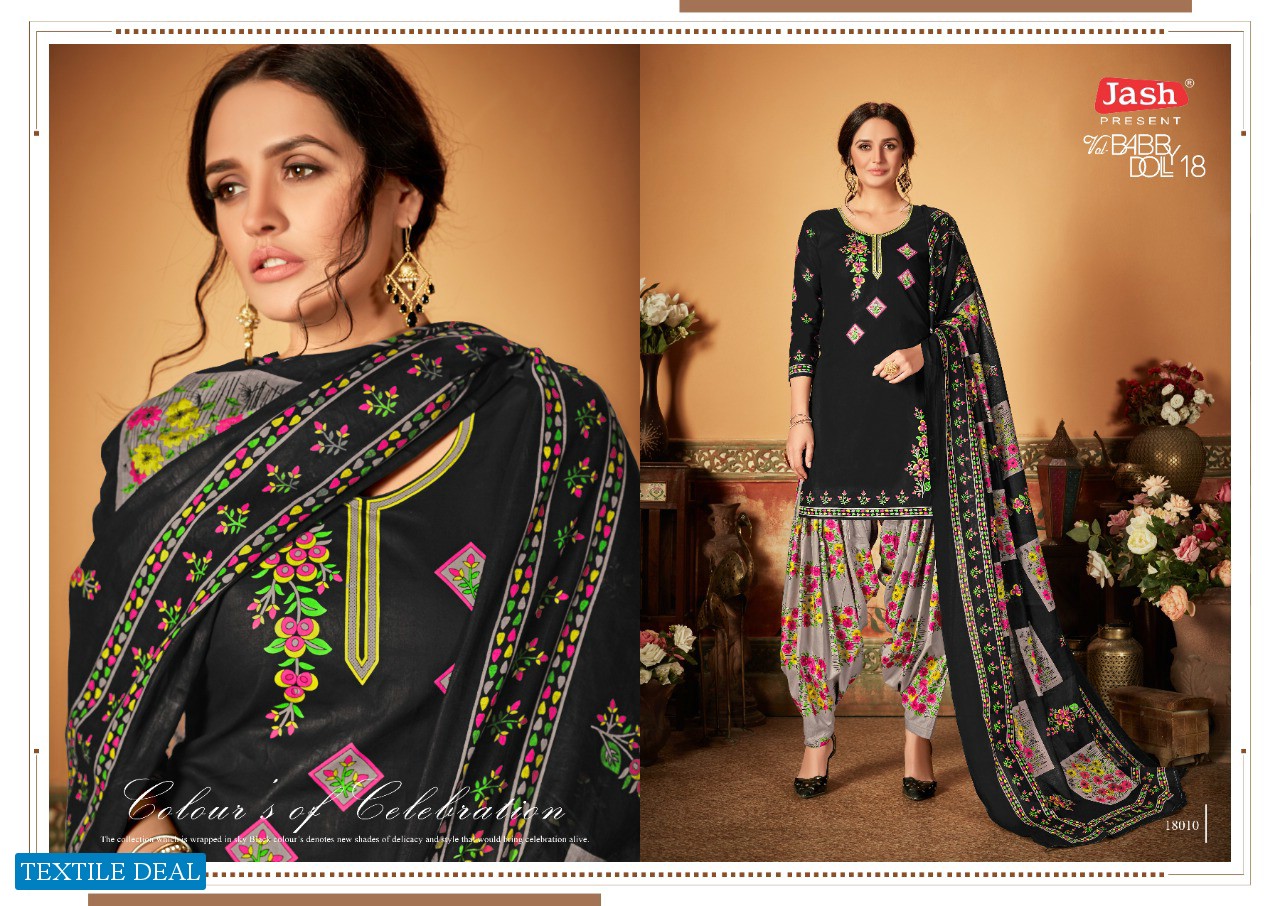 Jash Baby Doll Vol-18 Wholesale printed Dress Material