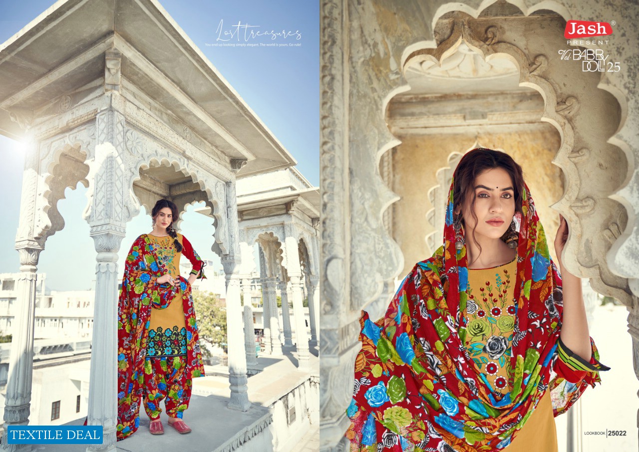 Jash Baby Doll Vol-25 Wholesale printed Dress Material