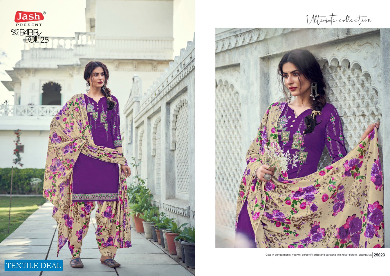 Jash Baby Doll Vol-25 Wholesale printed Dress Material