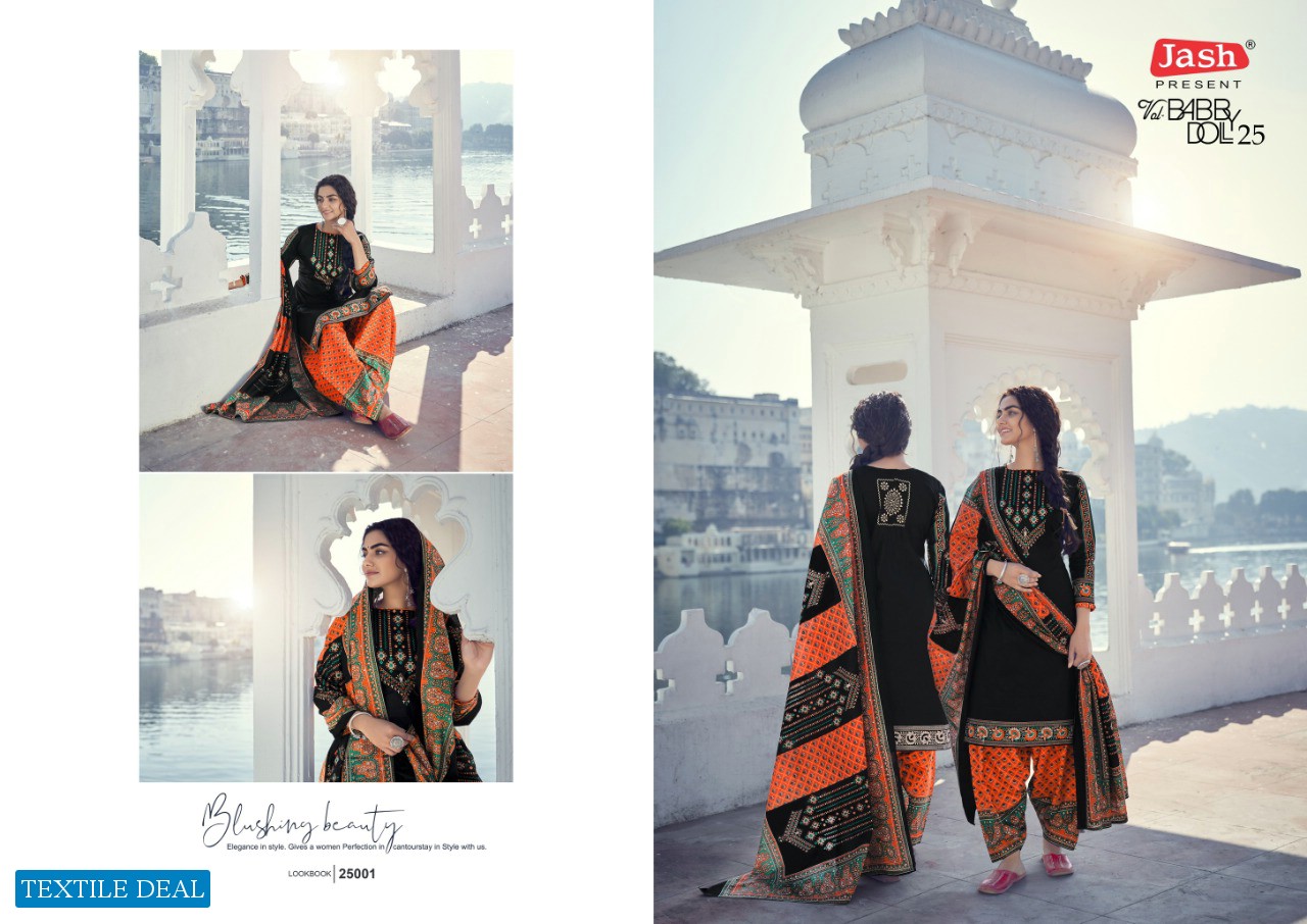 Jash Baby Doll Vol-25 Wholesale printed Dress Material