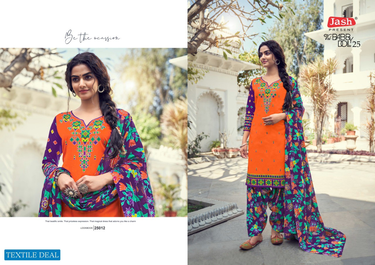 Jash Baby Doll Vol-25 Wholesale printed Dress Material