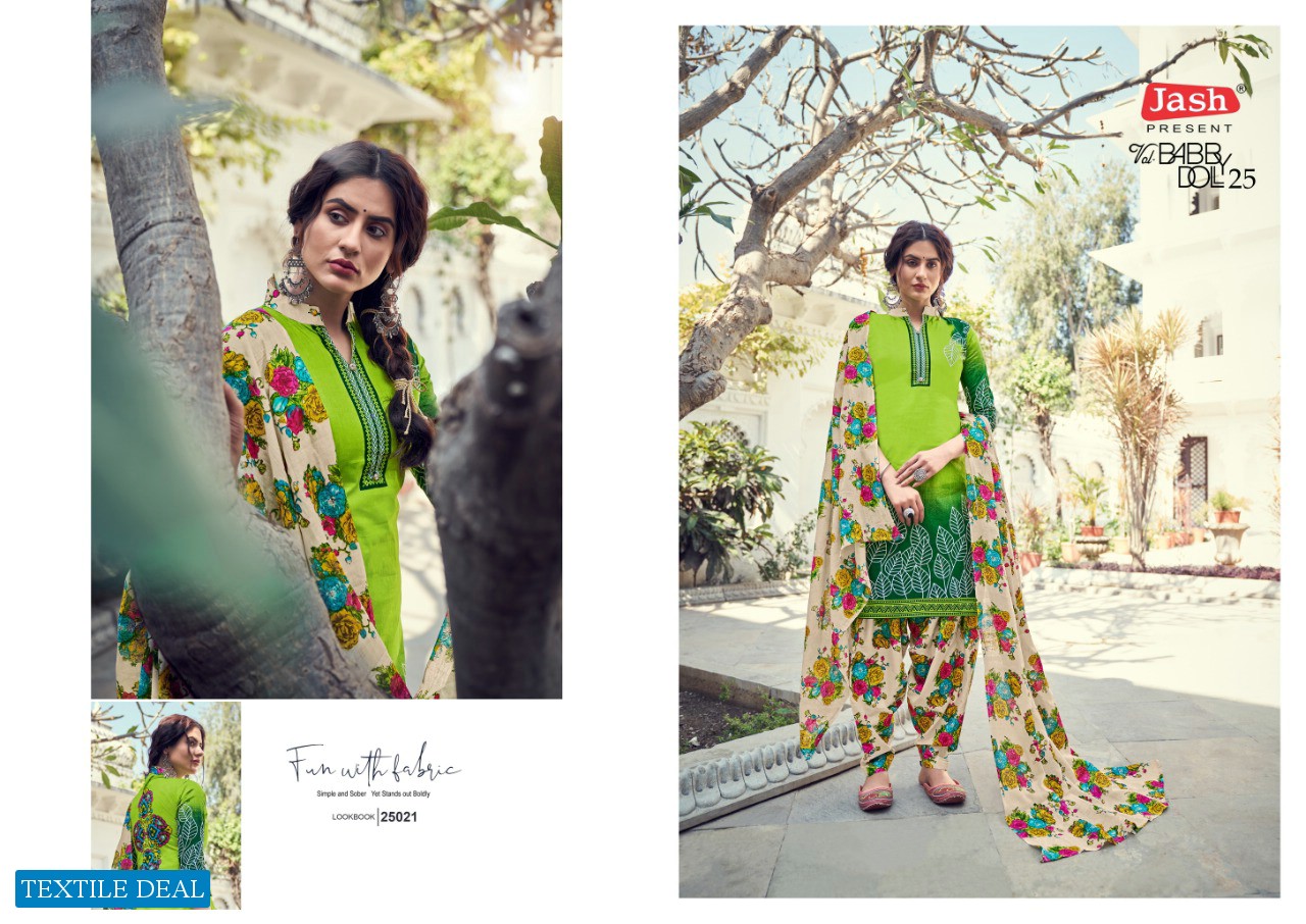 Jash Baby Doll Vol-25 Wholesale printed Dress Material