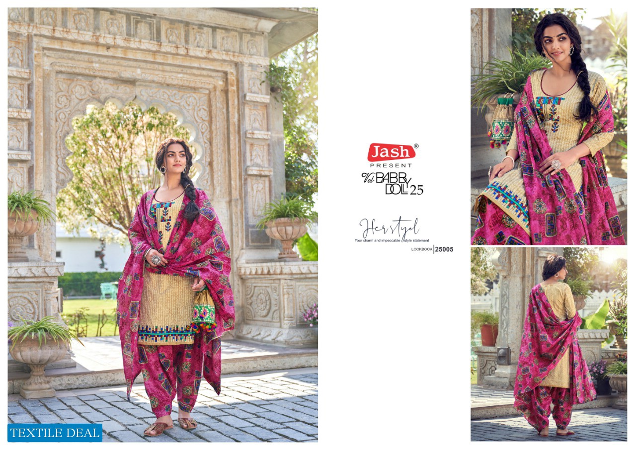 Jash Baby Doll Vol-25 Wholesale printed Dress Material