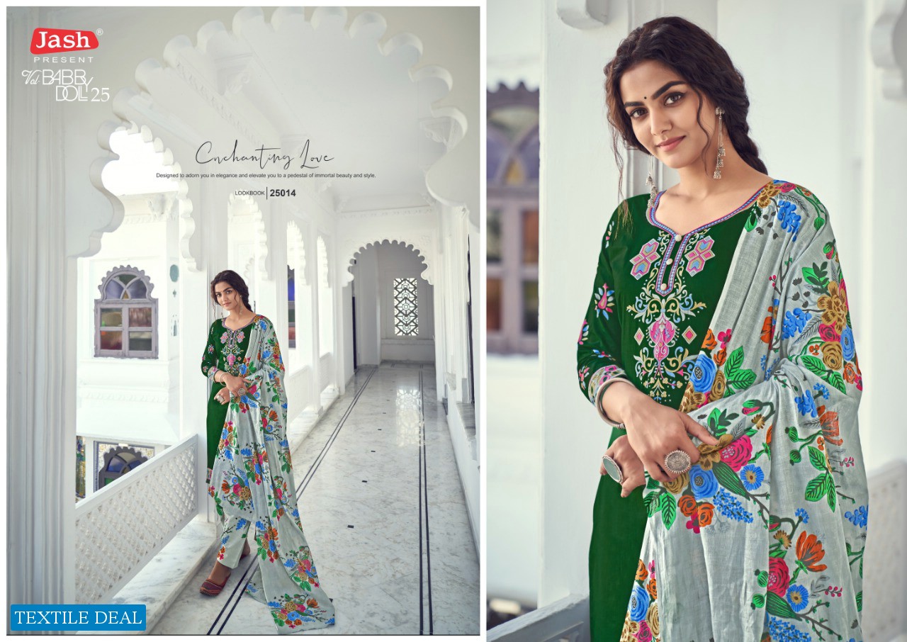 Jash Baby Doll Vol-25 Wholesale printed Dress Material