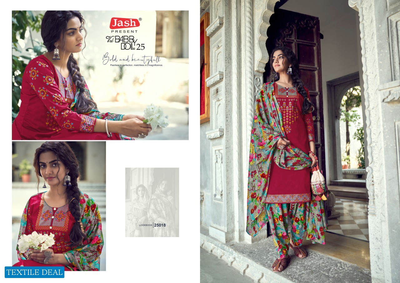 Jash Baby Doll Vol-25 Wholesale printed Dress Material