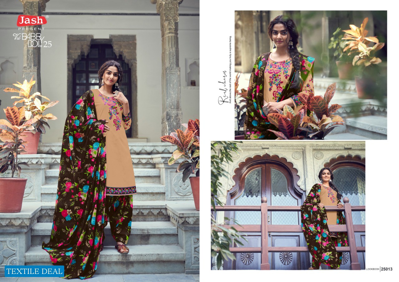 Jash Baby Doll Vol-25 Wholesale printed Dress Material