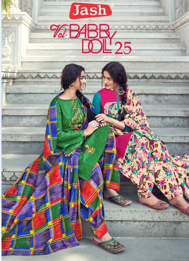 Jash Baby Doll Vol-25 Wholesale printed Dress Material