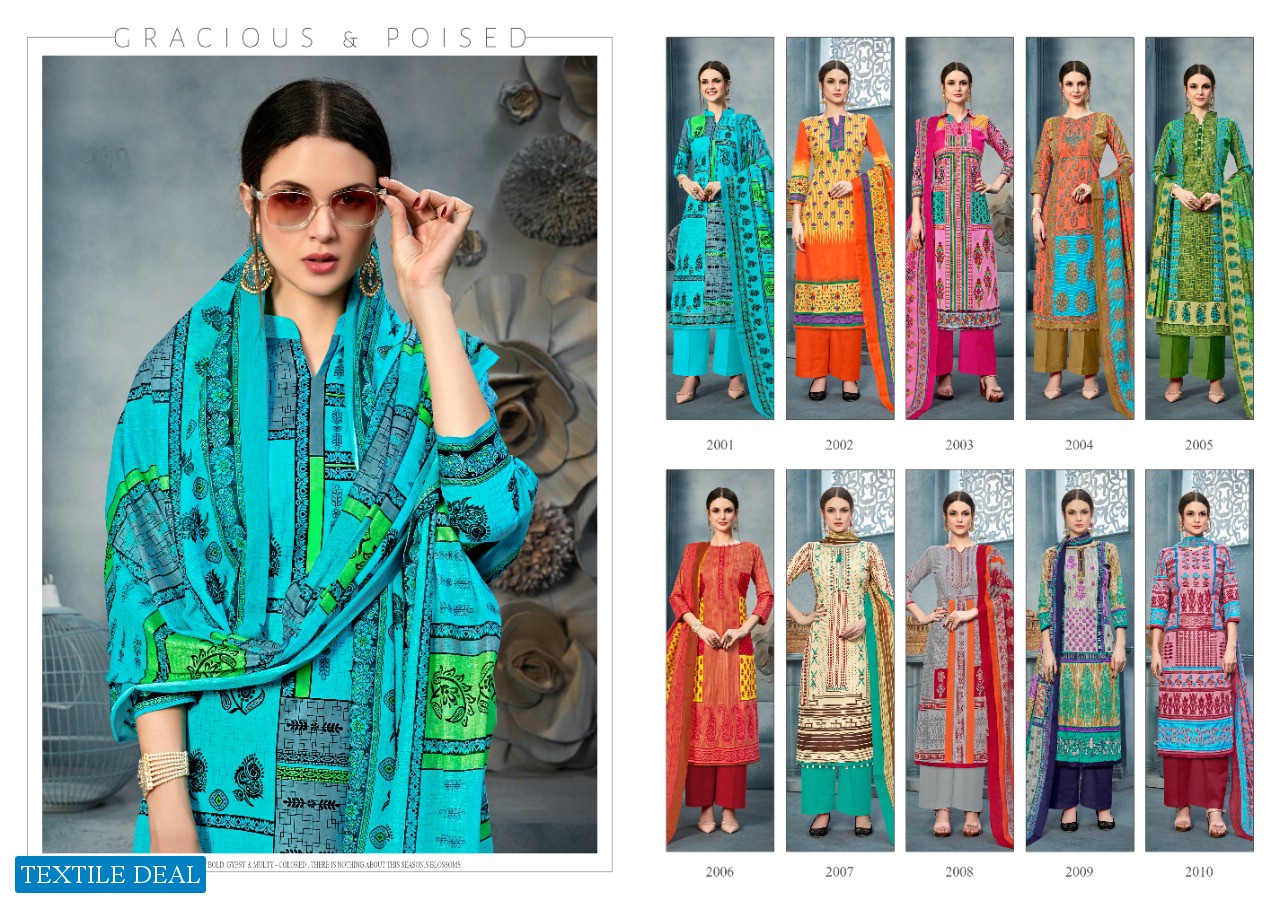 Jash Bela Rajbari Vol-2 Wholesale printed Dress Material