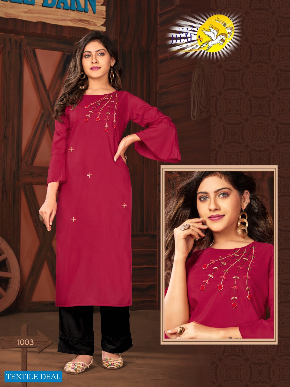 Jhala Khaatlli Vol-3 Wholesale Shopping Khatli Work Kurtis