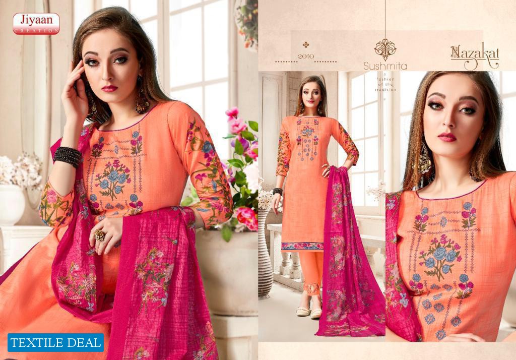 Jiyaan Nazakat Vol-2 Wholesale Formal Dress Material
