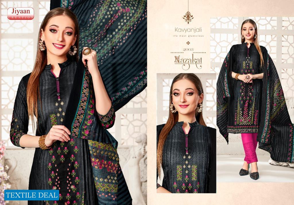 Jiyaan Nazakat Vol-2 Wholesale Formal Dress Material