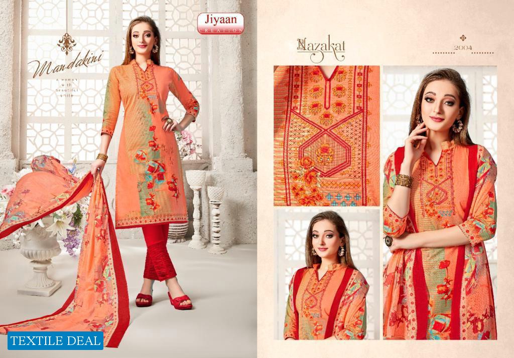 Jiyaan Nazakat Vol-2 Wholesale Formal Dress Material