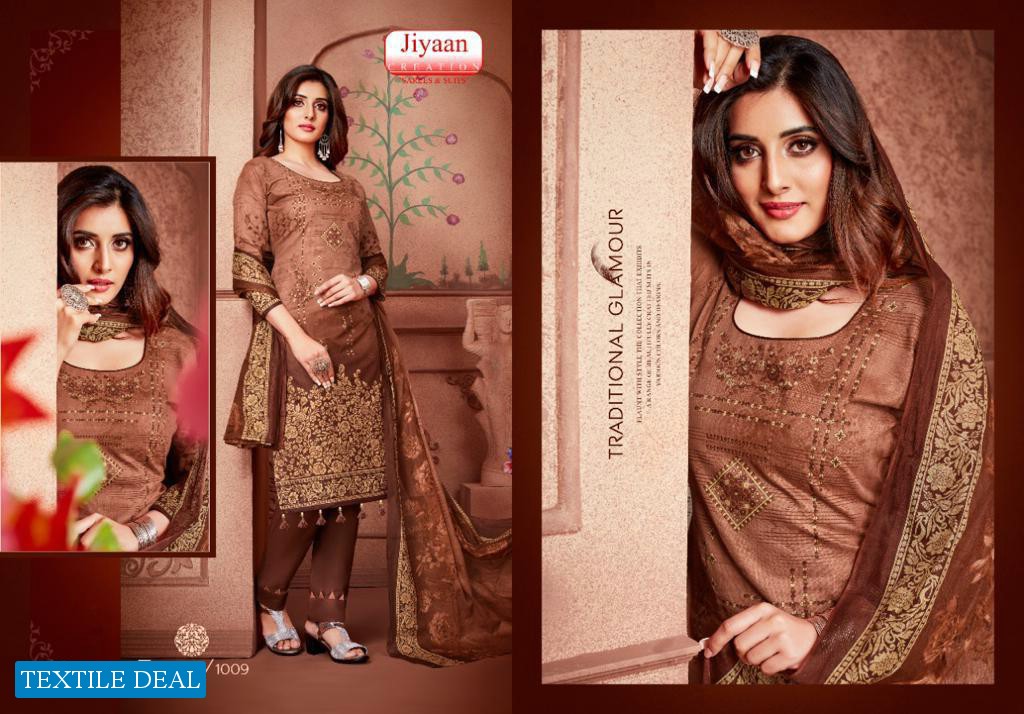 Jiyaan Zaara Wholesale Karachi Cotton Dress Material