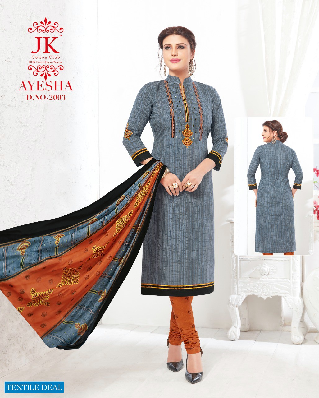 Jk Ayesha Vol-2 Wholesale Formal Dress Material