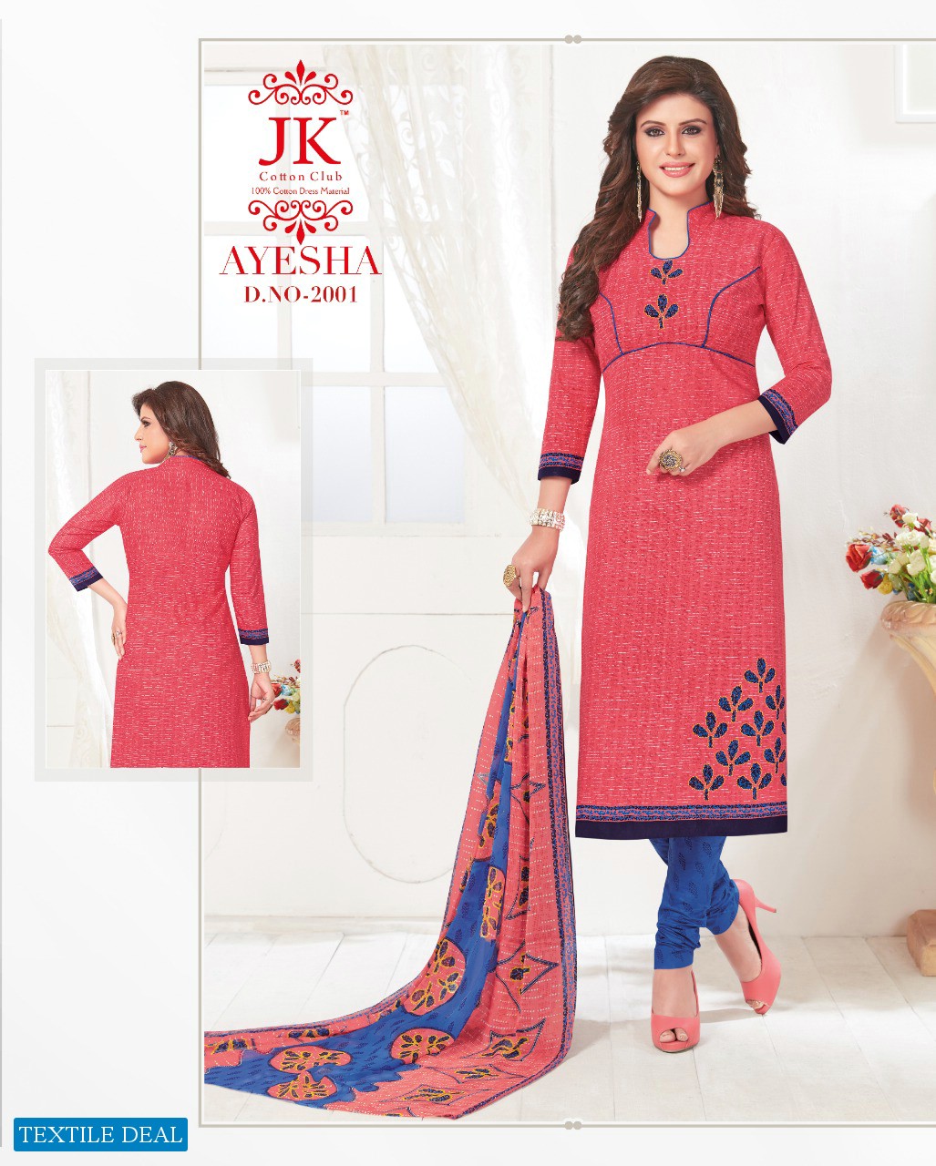 Jk Ayesha Vol-2 Wholesale Formal Dress Material