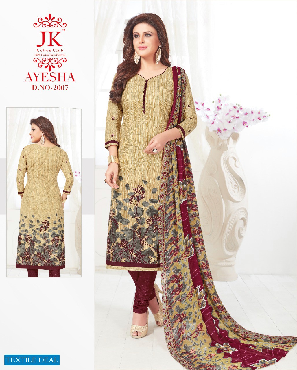 Jk Ayesha Vol-2 Wholesale Formal Dress Material