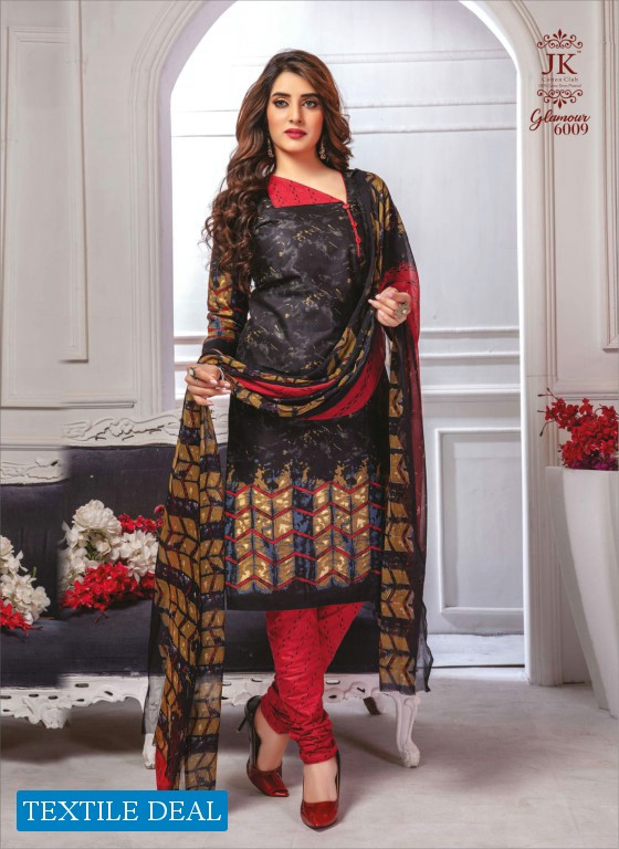 Jk Glamour Vol-6 Wholesale Formal Dress Material Catalog