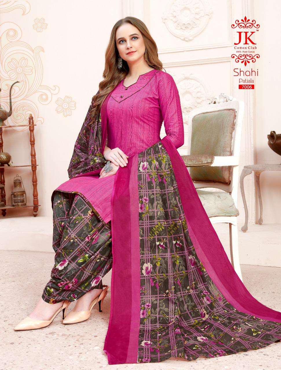 Jk Shahi Patiyala Vol-7 wholesale Shopping Dress Material