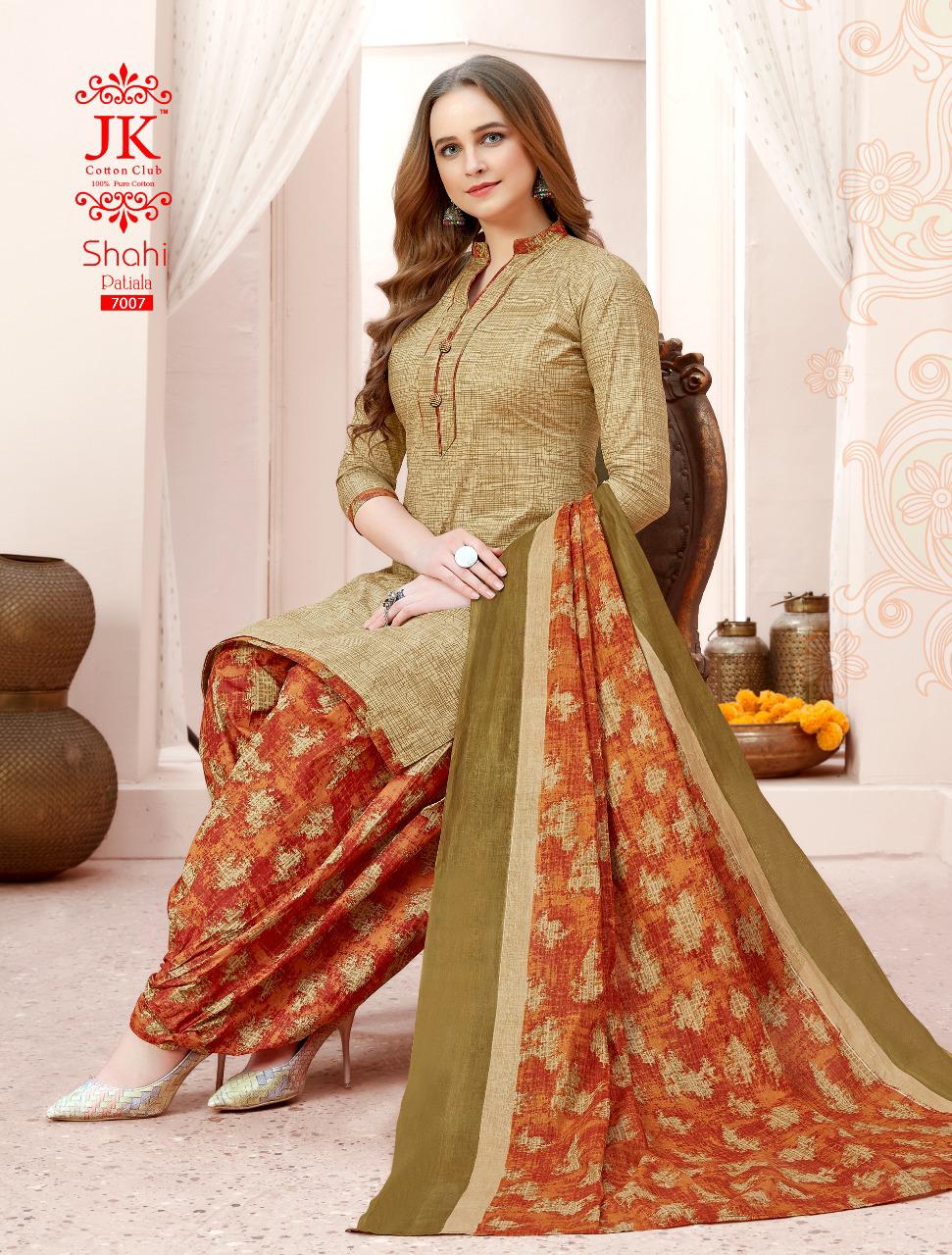 Jk Shahi Patiyala Vol-7 wholesale Shopping Dress Material