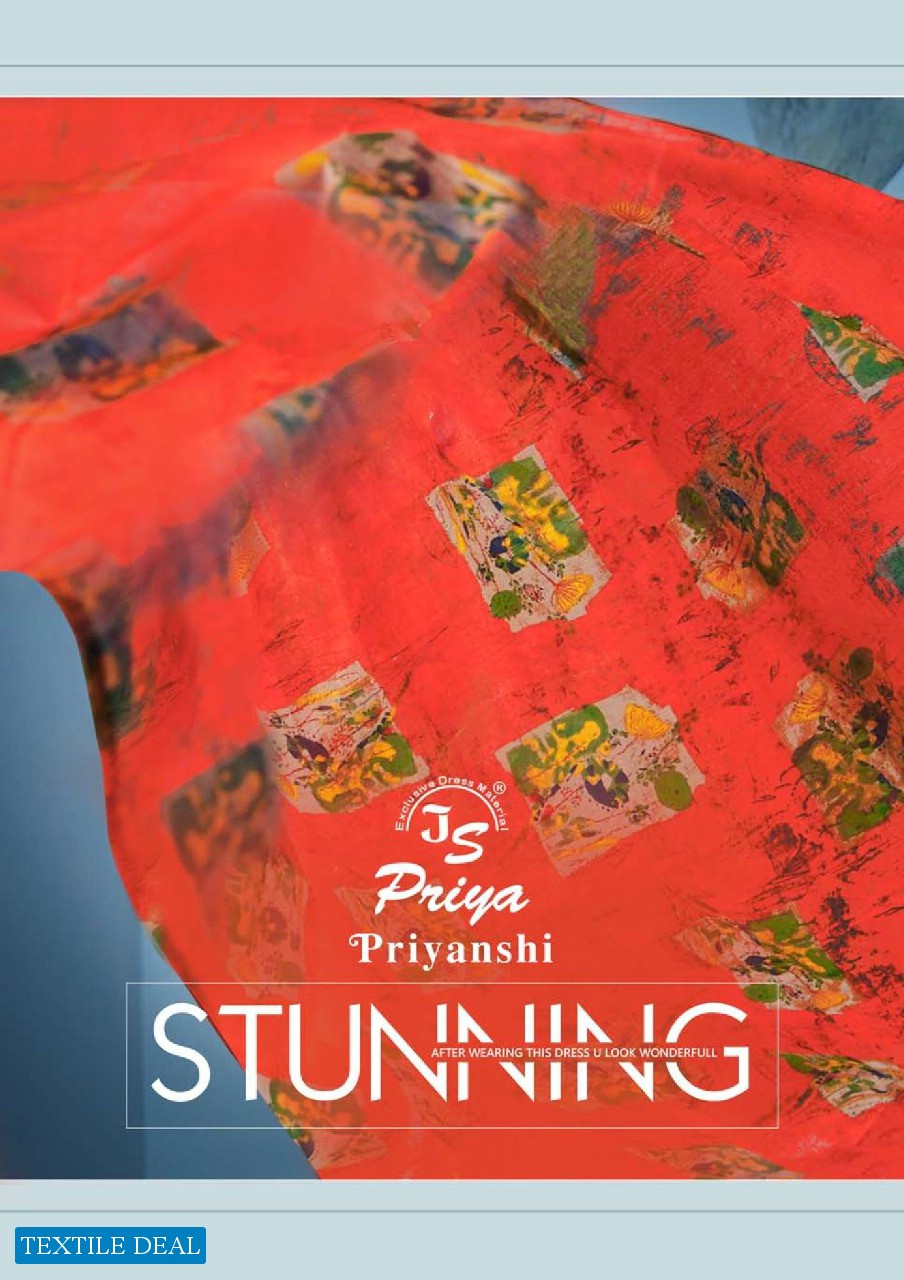 Js Priya Priyanshi Wholesale Cotton Printed Dress Material