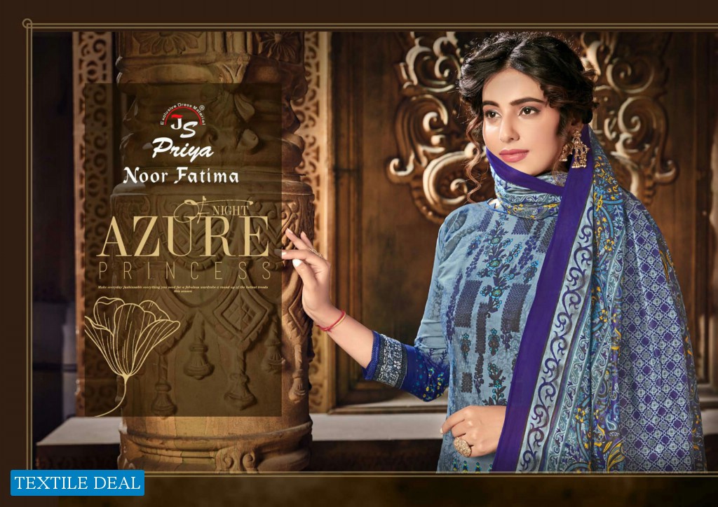 Js priya Noor Fatima Vol-4 Wholesale Karachi Print Dress Material