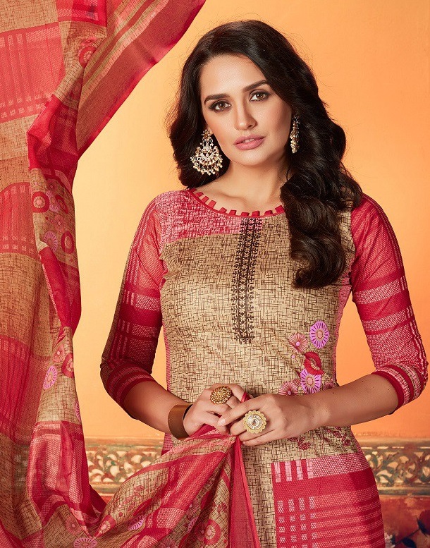 Js priya priyalaxmi Vol-5 Wholesale Printed Formal Dress Material