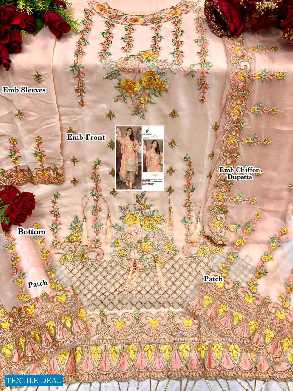 Juvi JF-251 And JF-256 Wholesale Pakistani Suits