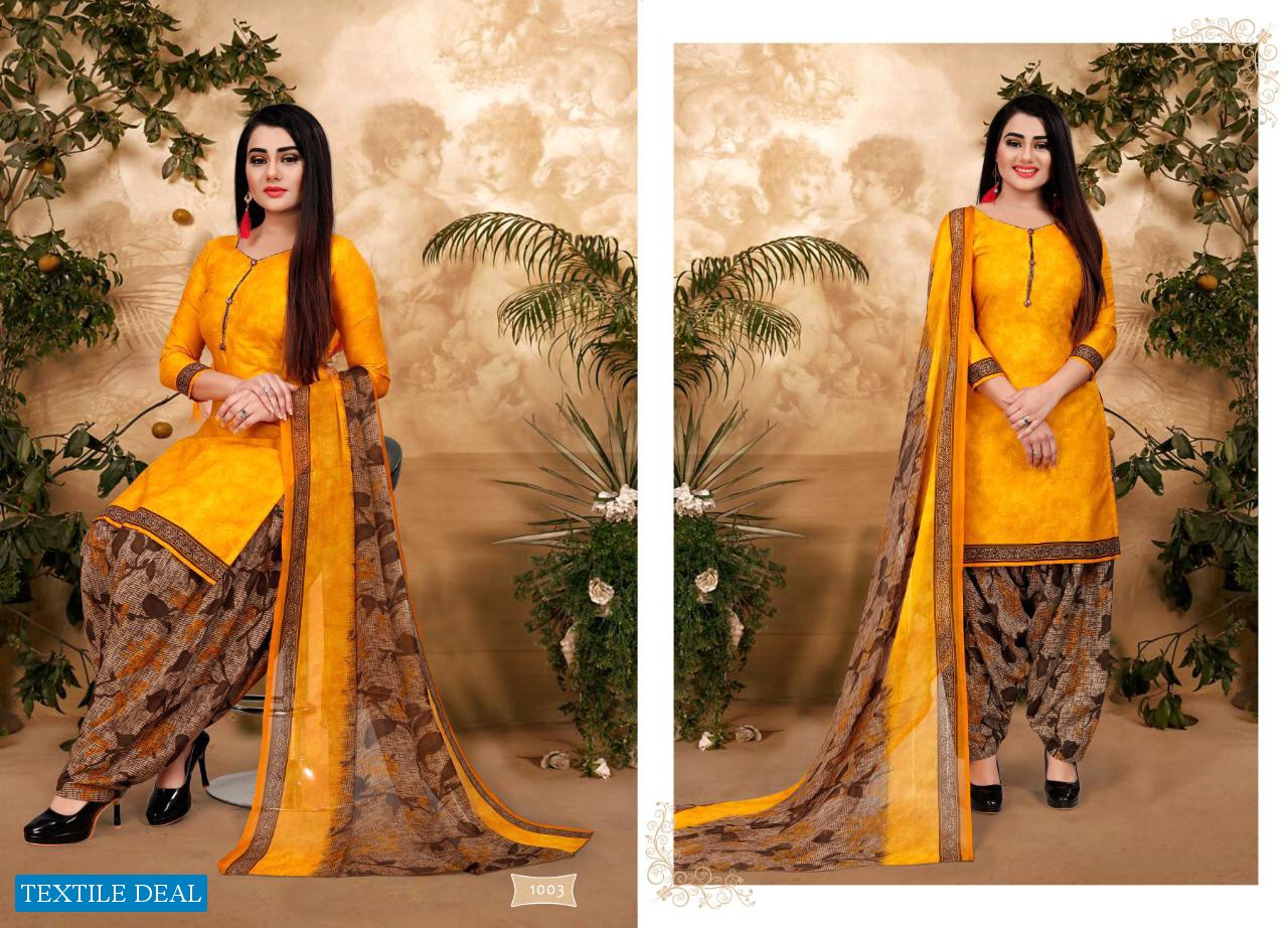 K Sara Diwani Vol-1 Wholesale Patiyala Dress Material