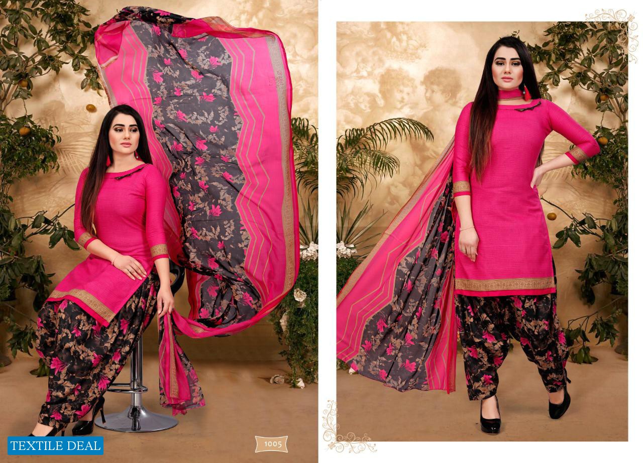 K Sara Diwani Vol-1 Wholesale Patiyala Dress Material