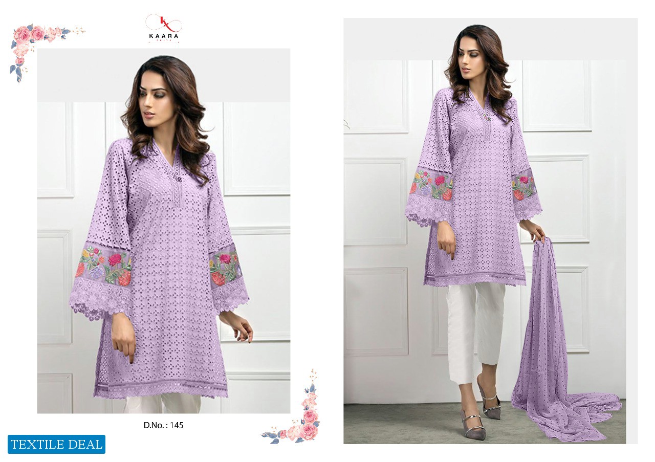 KAARA PRESENT MARIYA B BLOCK BUSTER VOL 2 COTTON SEMILAWN SALWAR SUIT COLLECTION