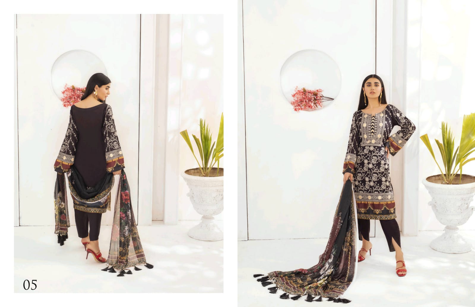 KALYAN EMBROIDERED DESIGNER VOL 3 BY ZS TEXTILE LAWN ORIGINAL PAKISTANI LADIES SUIT WHOLESALER