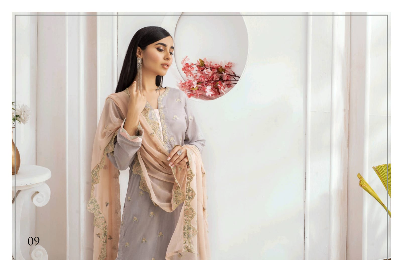 KALYAN EMBROIDERED DESIGNER VOL 3 BY ZS TEXTILE LAWN ORIGINAL PAKISTANI LADIES SUIT WHOLESALER