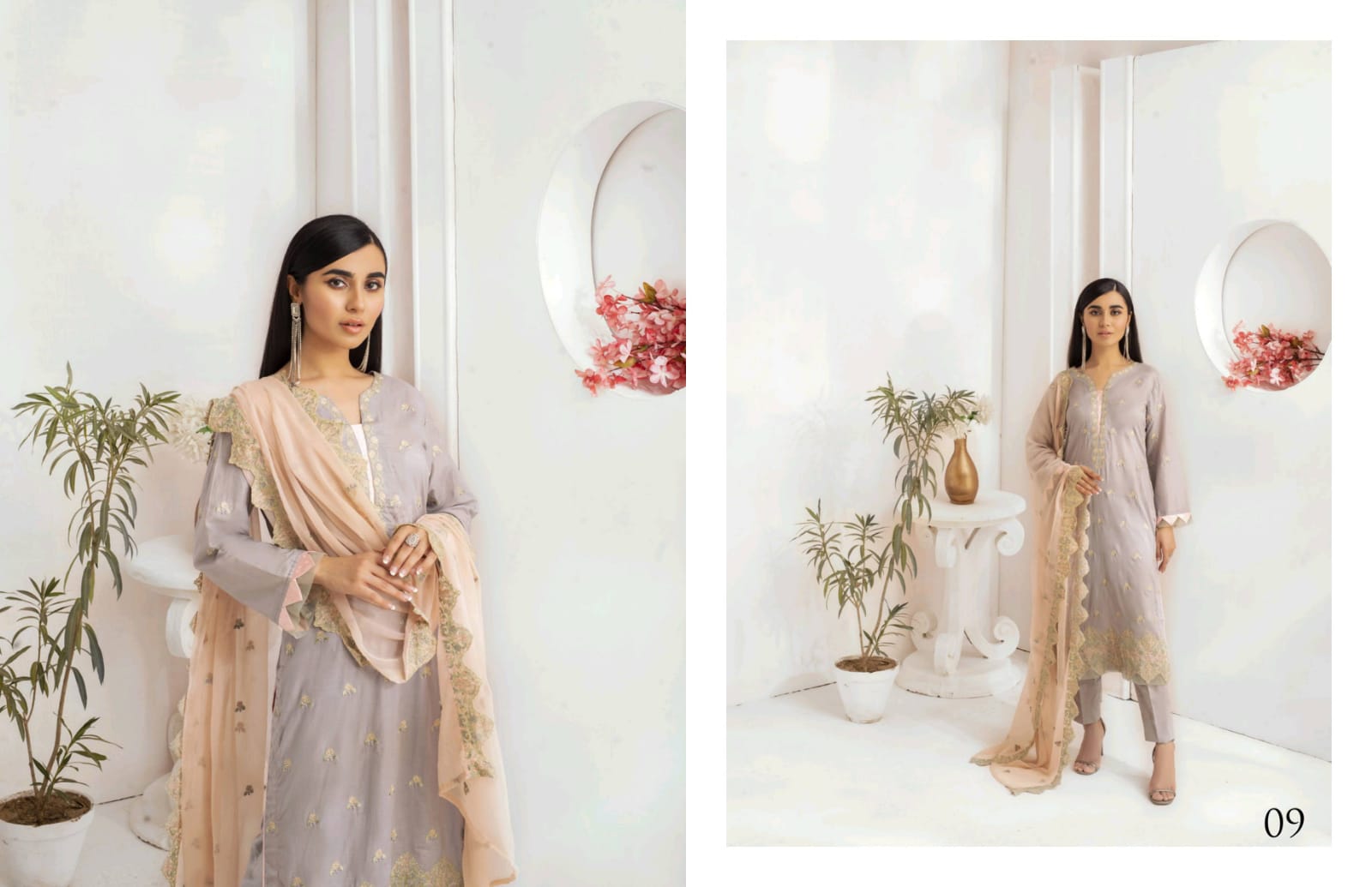 KALYAN EMBROIDERED DESIGNER VOL 3 BY ZS TEXTILE LAWN ORIGINAL PAKISTANI LADIES SUIT WHOLESALER