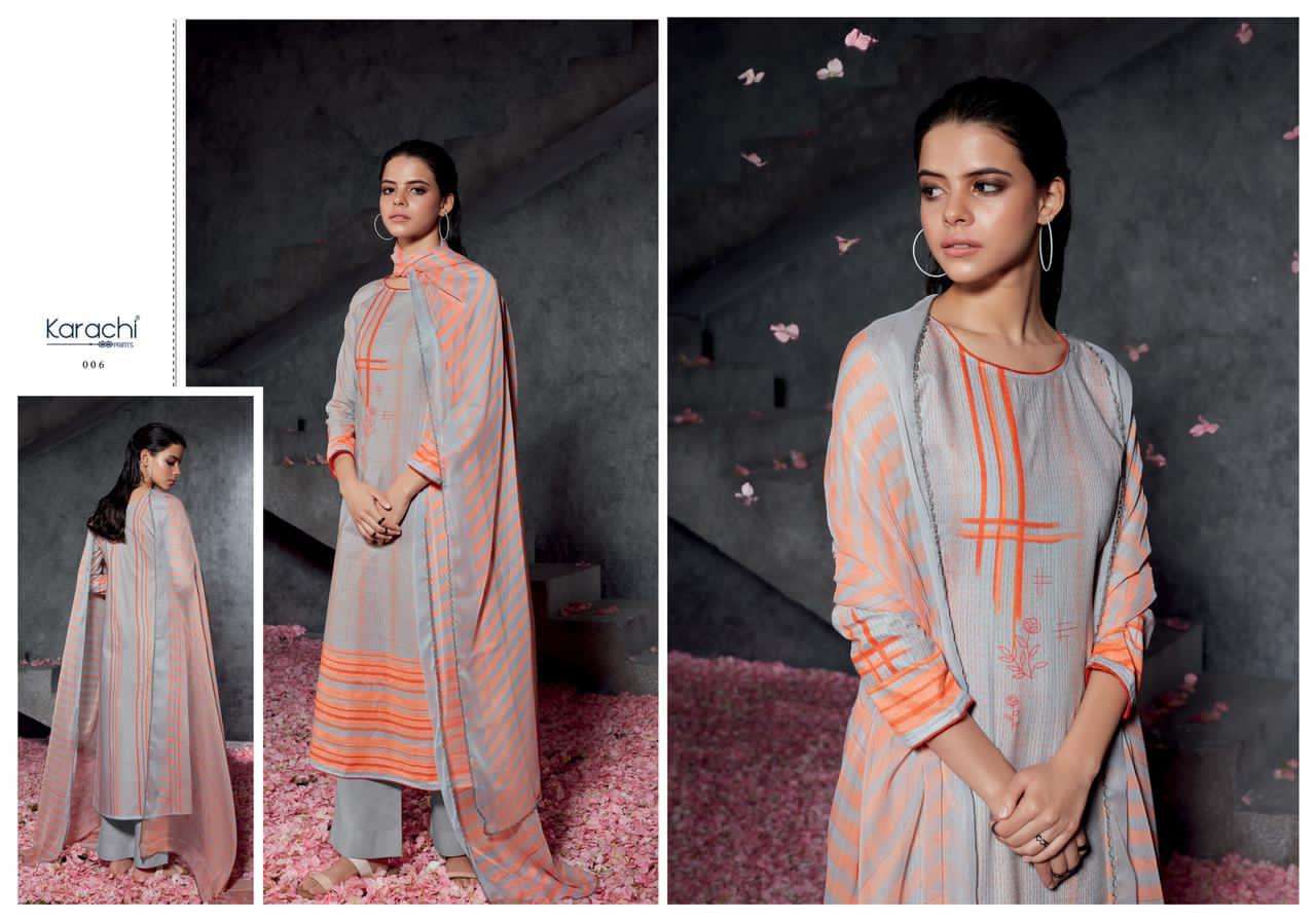 KARACHI PRINTS SUMMER SHINE VOL 2 PURE LAWN PRINTED LADIES SUITS WHOLESALER