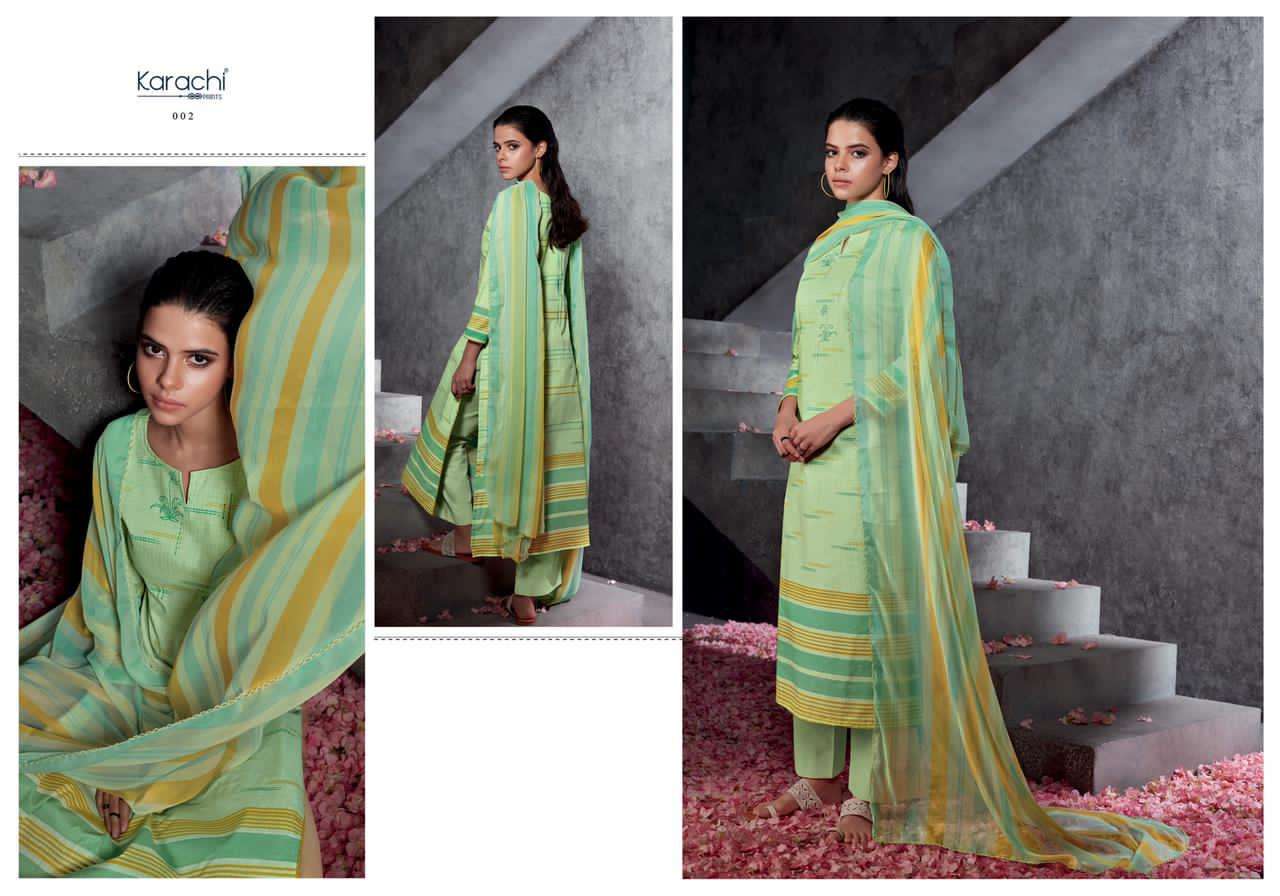 KARACHI PRINTS SUMMER SHINE VOL 2 PURE LAWN PRINTED LADIES SUITS WHOLESALER
