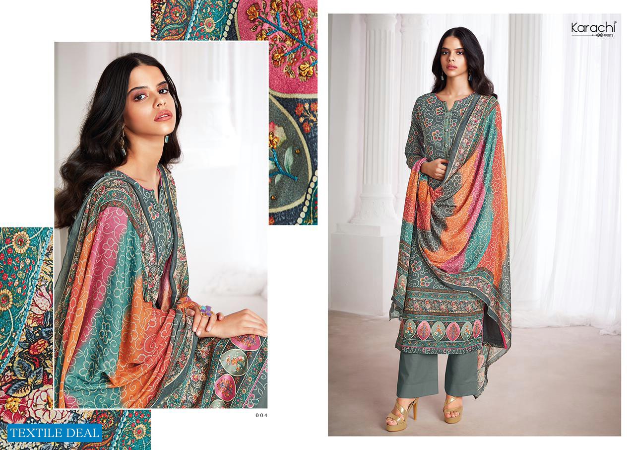 KESAR KARACHI PRINT ROYAL TOUCH JAM SATIN DIGITAL PRINT HEAVY LOOK SALWAR SUITS