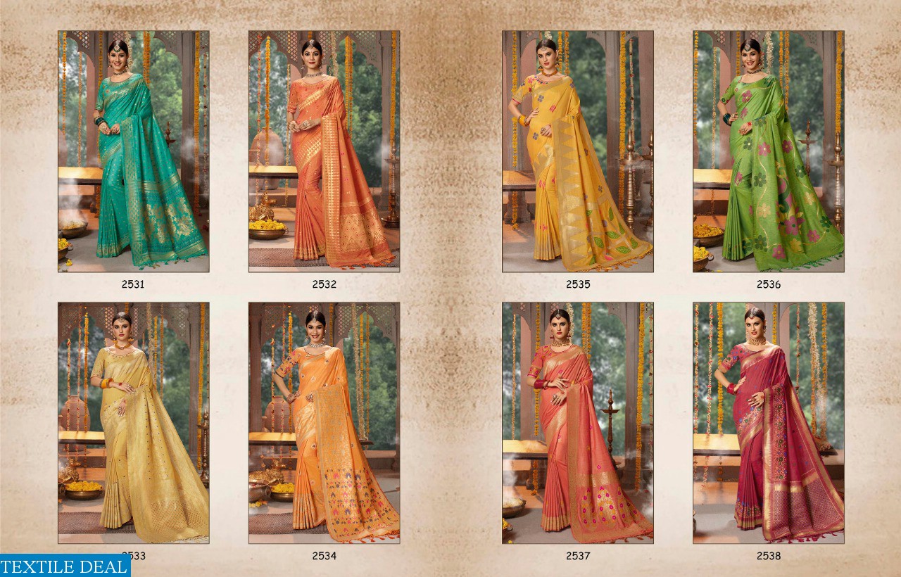 KESSI PRESENT RAJDHANI SILK COTTON JACQUARD BANARASI SILK SAREE DEALER