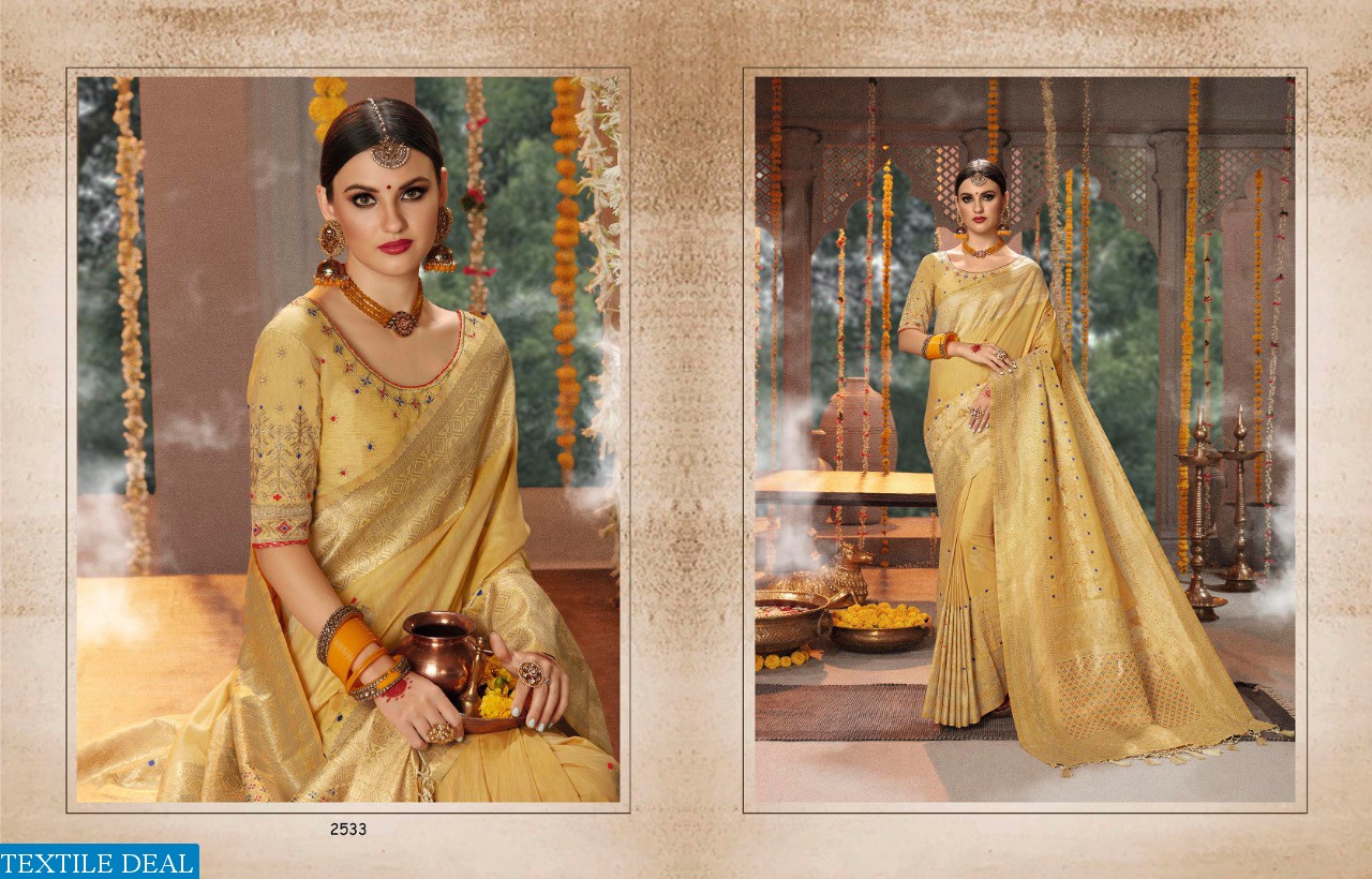 KESSI PRESENT RAJDHANI SILK COTTON JACQUARD BANARASI SILK SAREE DEALER