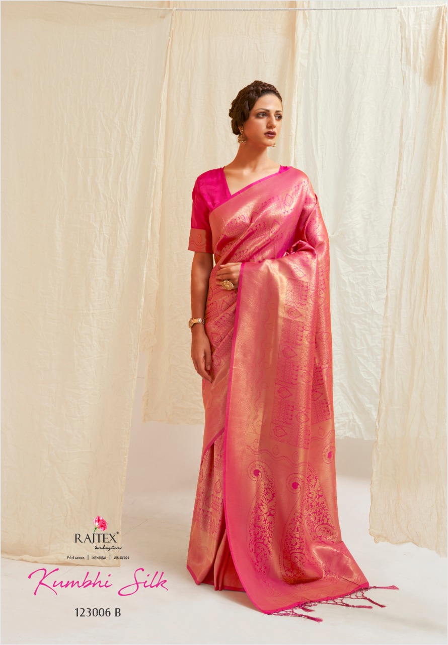 KHUMBHI BY RAJTEX  SILK DESIGNER SAREES